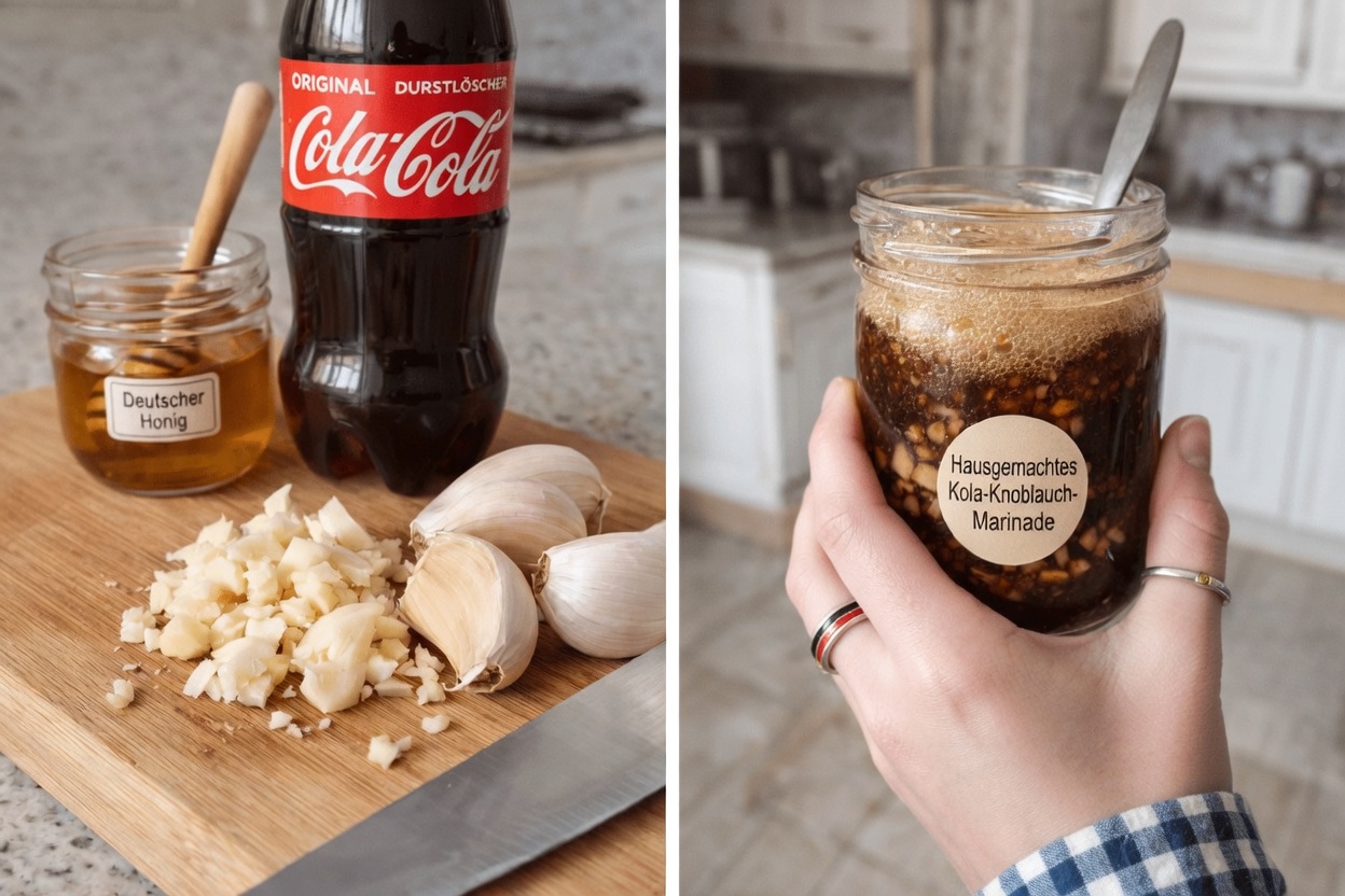 Knoblauch gemischt mit Coca-Cola und Honig: Eine einfache Küchengewohnheit, auf die viele Menschen neugierig sind