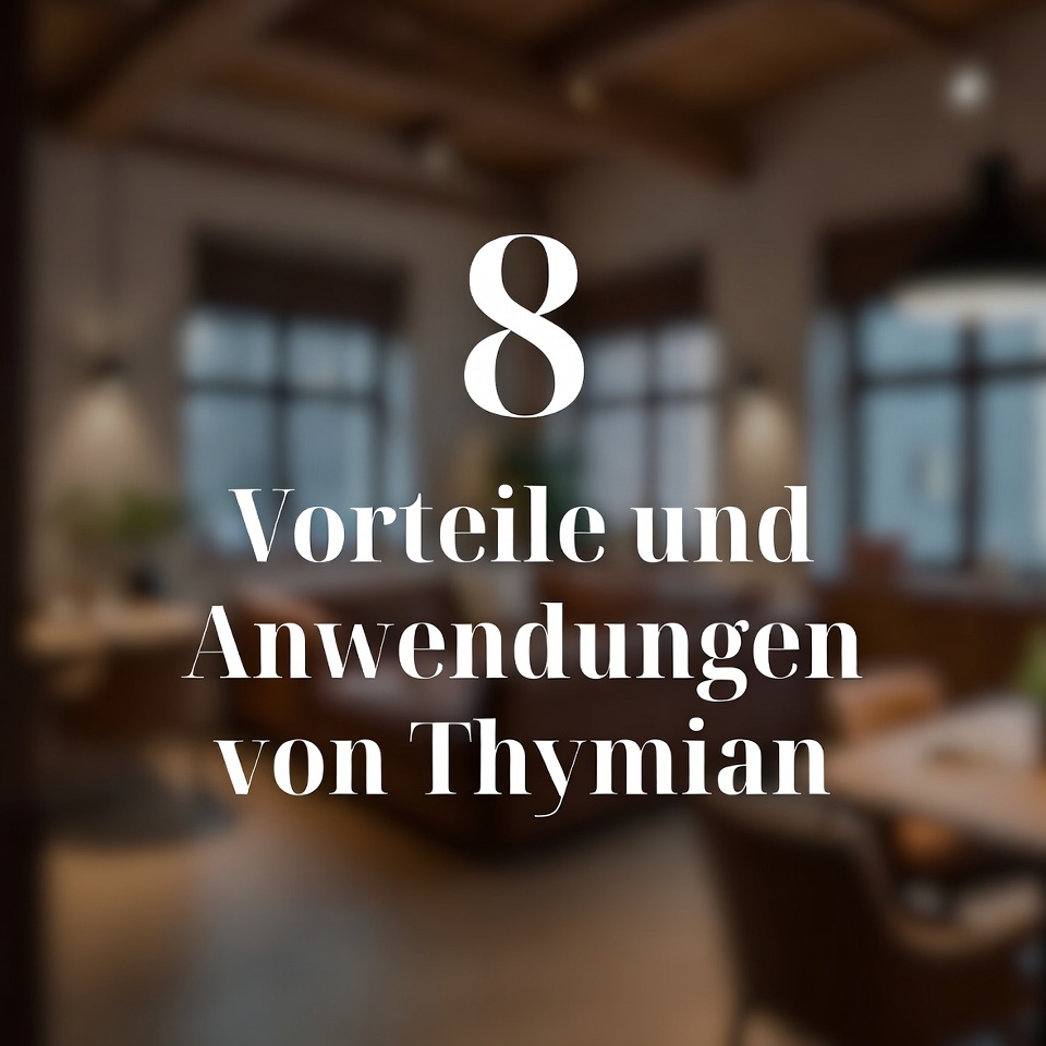 8 Vorteile und Anwendungen von Thymian