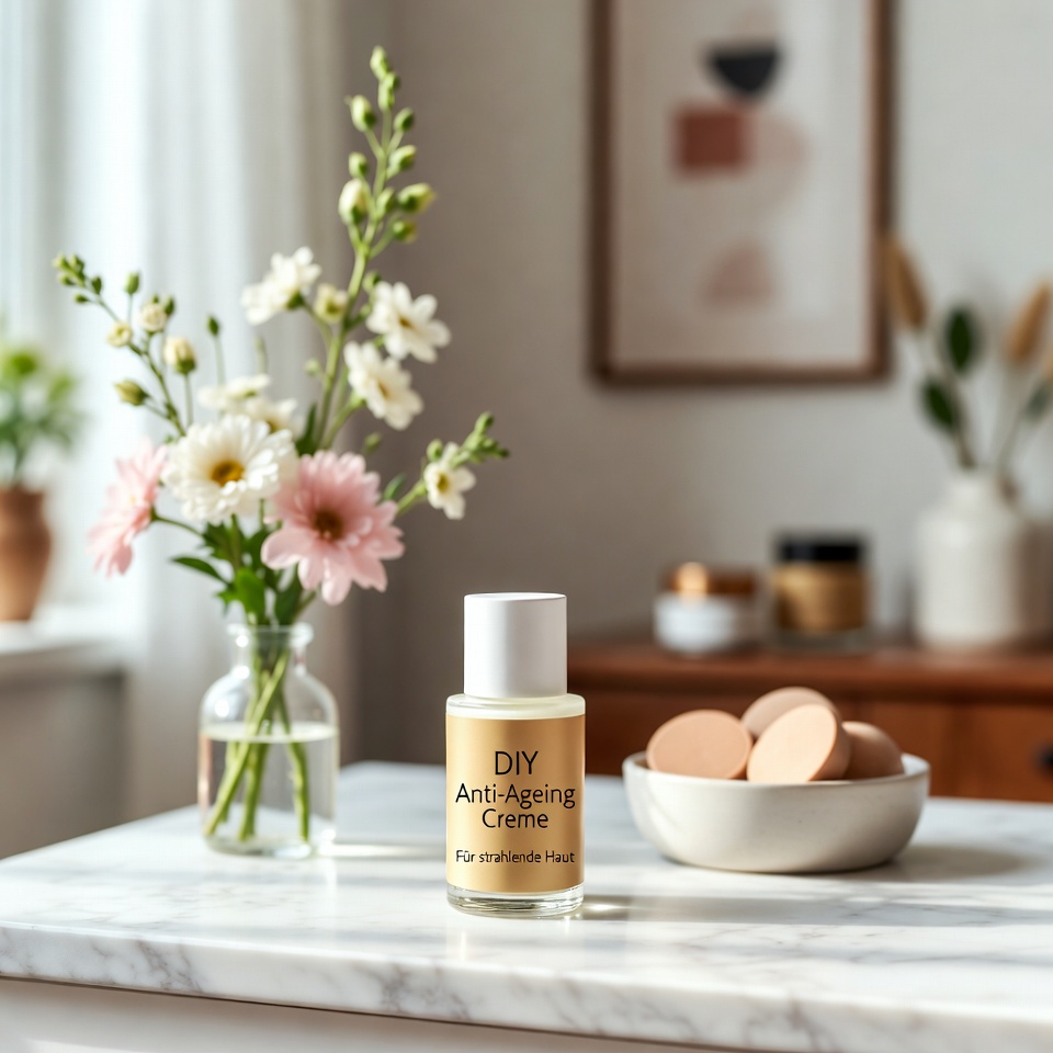 Die selbstgemachte Anti-Aging-Creme, die sehr wirksam ist, um Falten und feine Linien im Gesicht loszuwerden