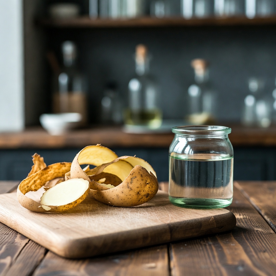 Graue Haare auf natürliche Weise mit nur 2 Zutaten loswerden: Kartoffelschalen und Wasser