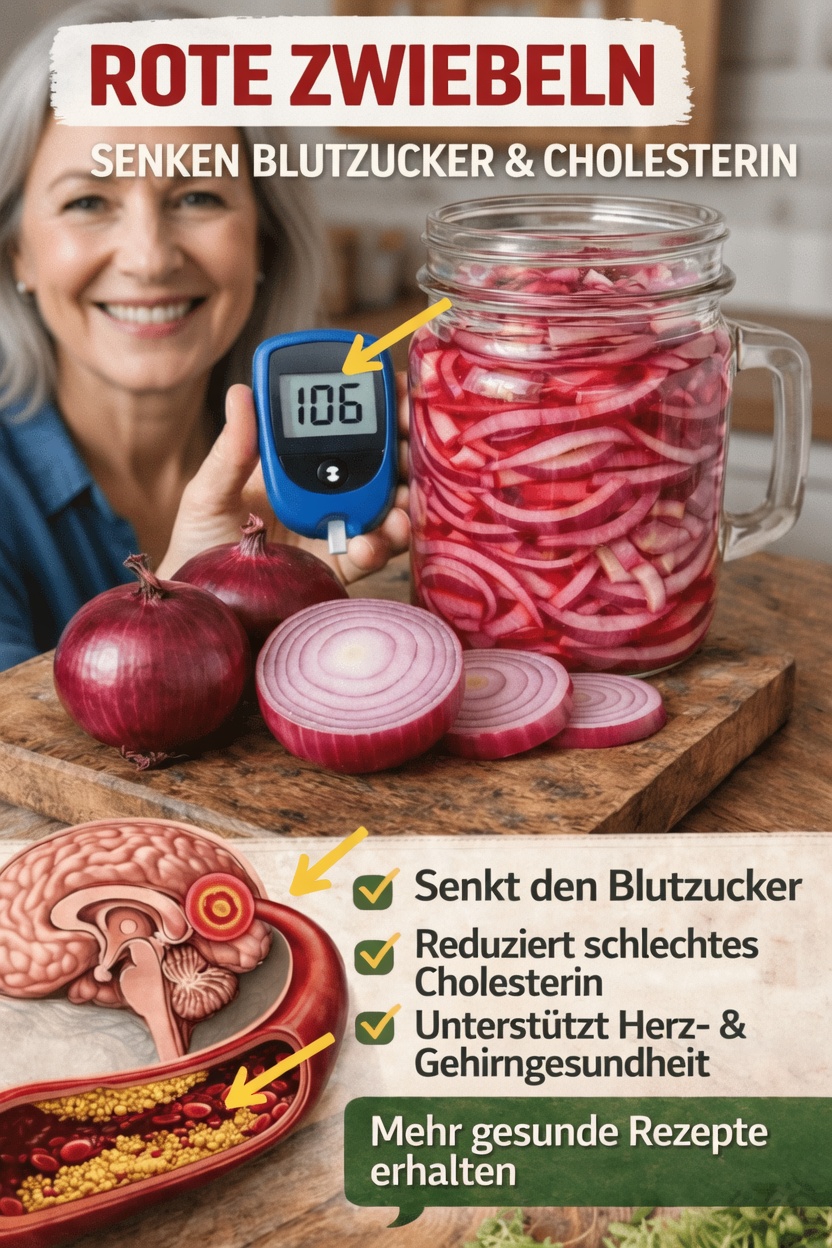 Rote Zwiebeln und Blutzuckermanagement: Mögliche Vorteile und einfache Möglichkeiten, sie in die Ernährung einzubauen