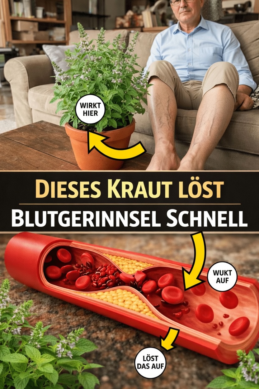 Entdecken Sie einfache Wege, mit alltäglichen Kräutern eine gesunde Durchblutung der Beine zu unterstützen