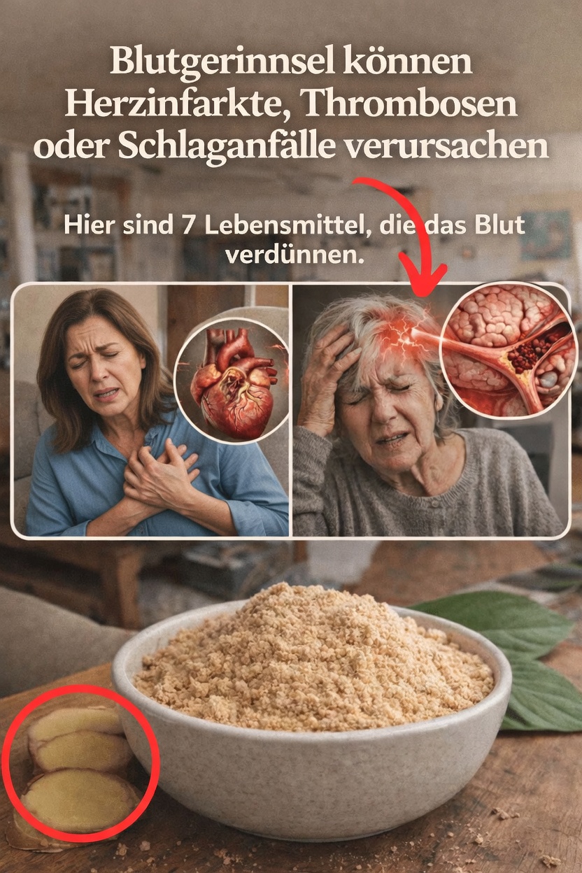 7 Lebensmittel, die auf natürliche Weise eine gesunde Durchblutung und Blutzirkulation unterstützen können