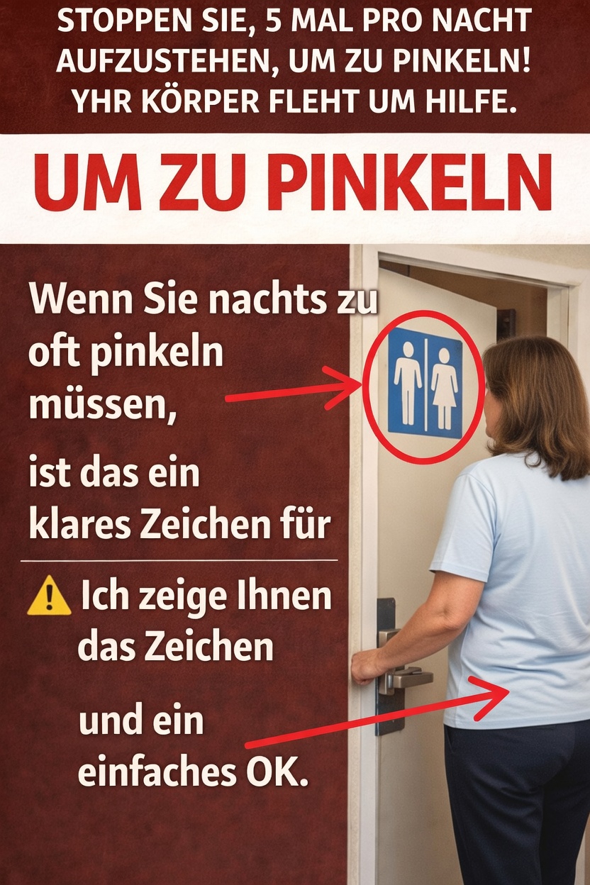 Warum wachen Sie nachts mehrmals auf, um zu urinieren? Einfache Gewohnheiten, die helfen können, nächtliche Toilettengänge zu reduzieren