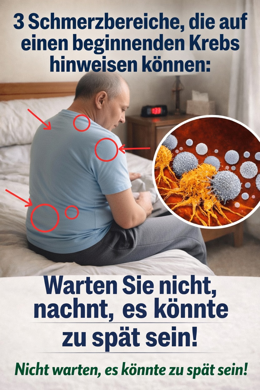 3 anhaltende Schmerzbereiche, die Sie als potenzielle Frühwarnzeichen niemals ignorieren sollten