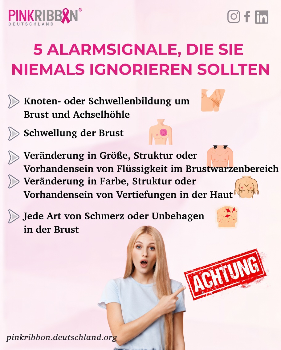 4 frühe Warnzeichen für Brustkrebs, die Sie niemals ignorieren sollten