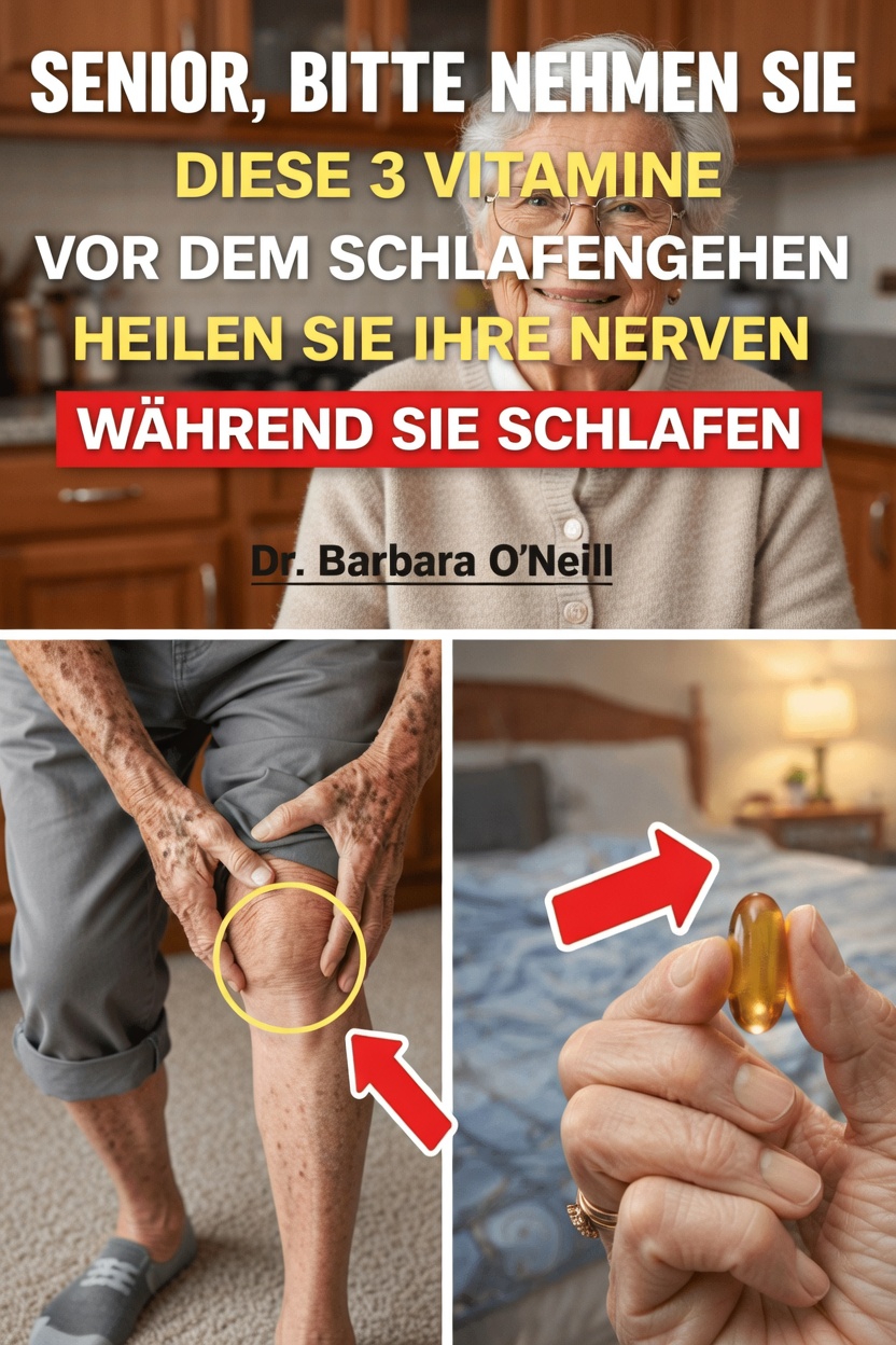 3 einfache Abendgewohnheiten zur Unterstützung der Nervengesundheit und Beinstärke ab 60