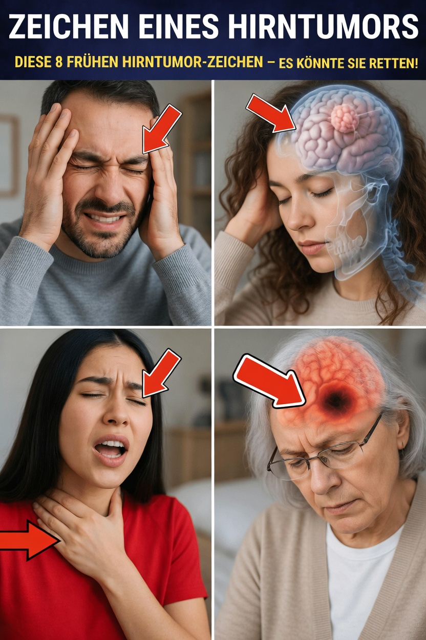 8 frühe Warnzeichen eines Hirntumors, die Sie niemals ignorieren sollten