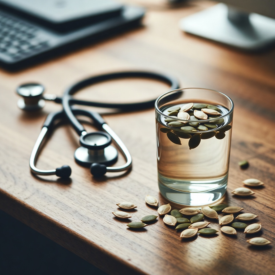 Berühmter Arzt empfiehlt: Kürbiskerne in Wasser gegen Parasiten