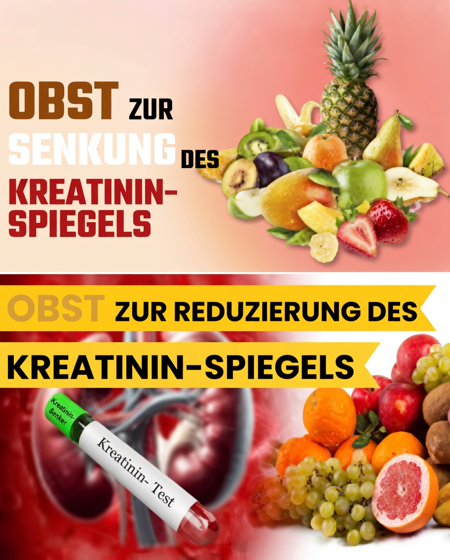 4 Früchte vor dem Schlafengehen, die nach 60 die Nierengesundheit unterstützen und helfen können, hohe Kreatininwerte zu kontrollieren