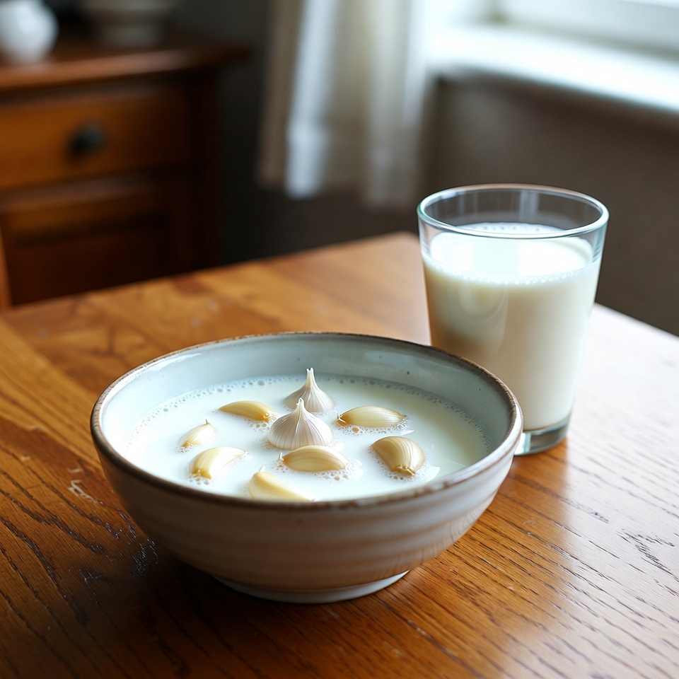 Koche Knoblauch in Milch und trinke es einmal – hier ist der Grund, warum du damit anfangen solltest!