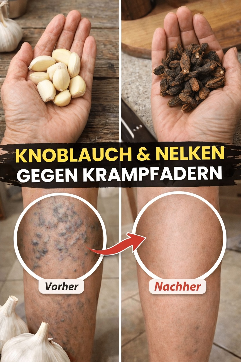 Einfache Gewohnheiten entdecken, die mit Knoblauch und Gewürznelken den Beinkomfort und die Durchblutung unterstützen