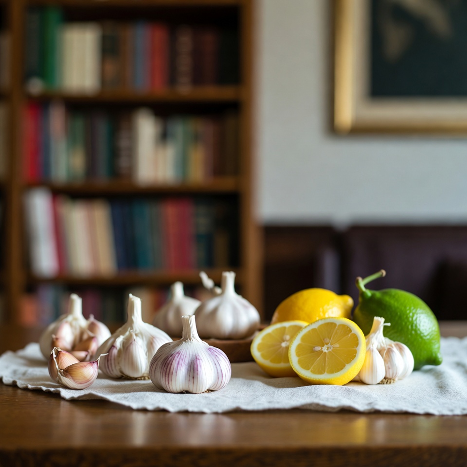Steigern Sie die männliche Vitalität mit Knoblauch & Zitrone – Das natürliche Kraftpaket!
