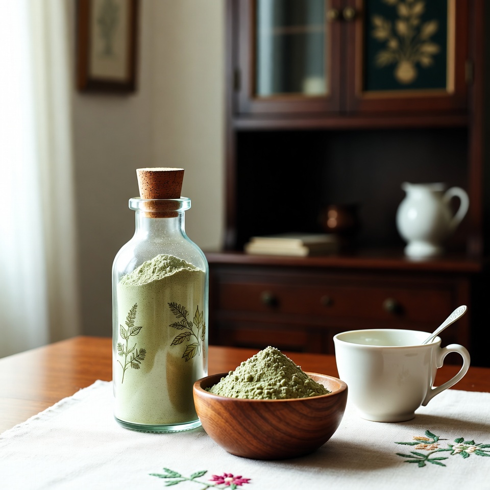 Kräuter-Gesichtswaschpulver