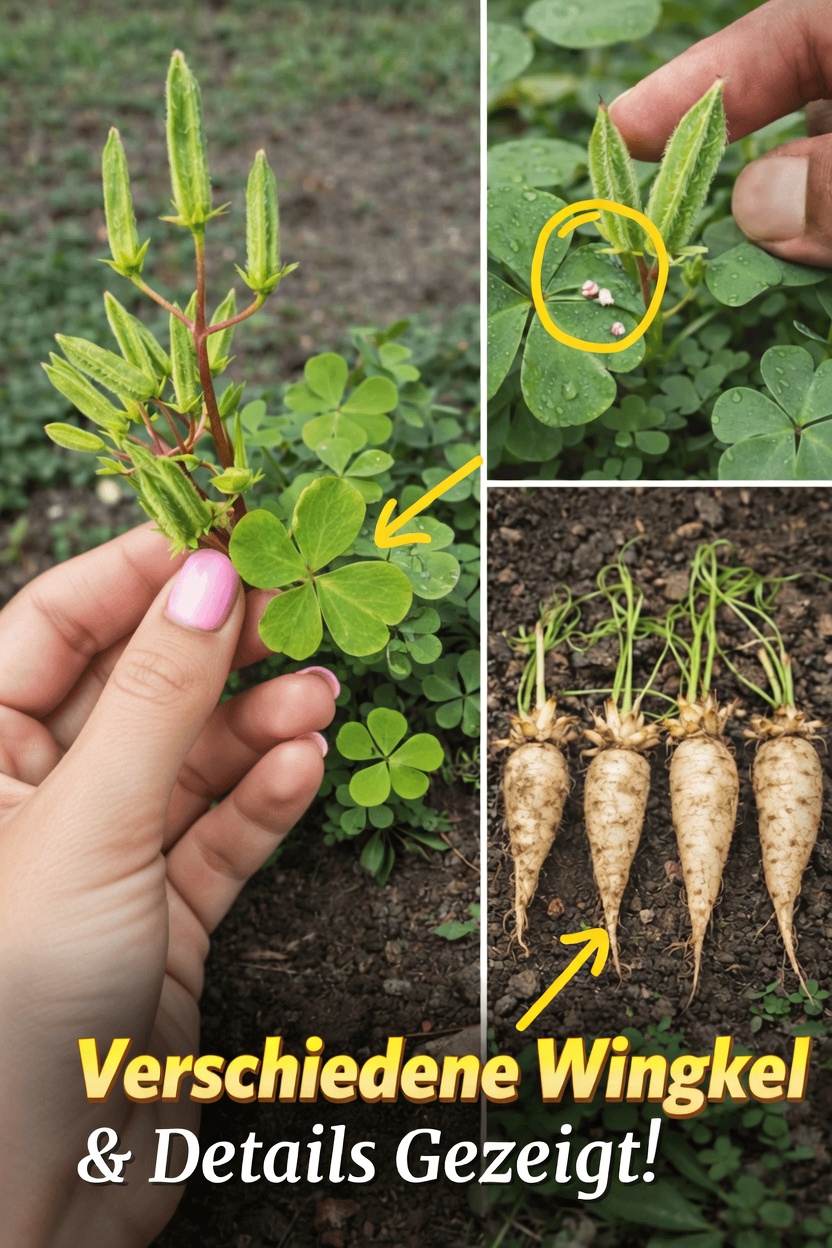 Entdecke die überraschenden alltäglichen Verwendungsmöglichkeiten dieser gewöhnlichen vierblättrigen Pflanze, die in deinem Garten wächst