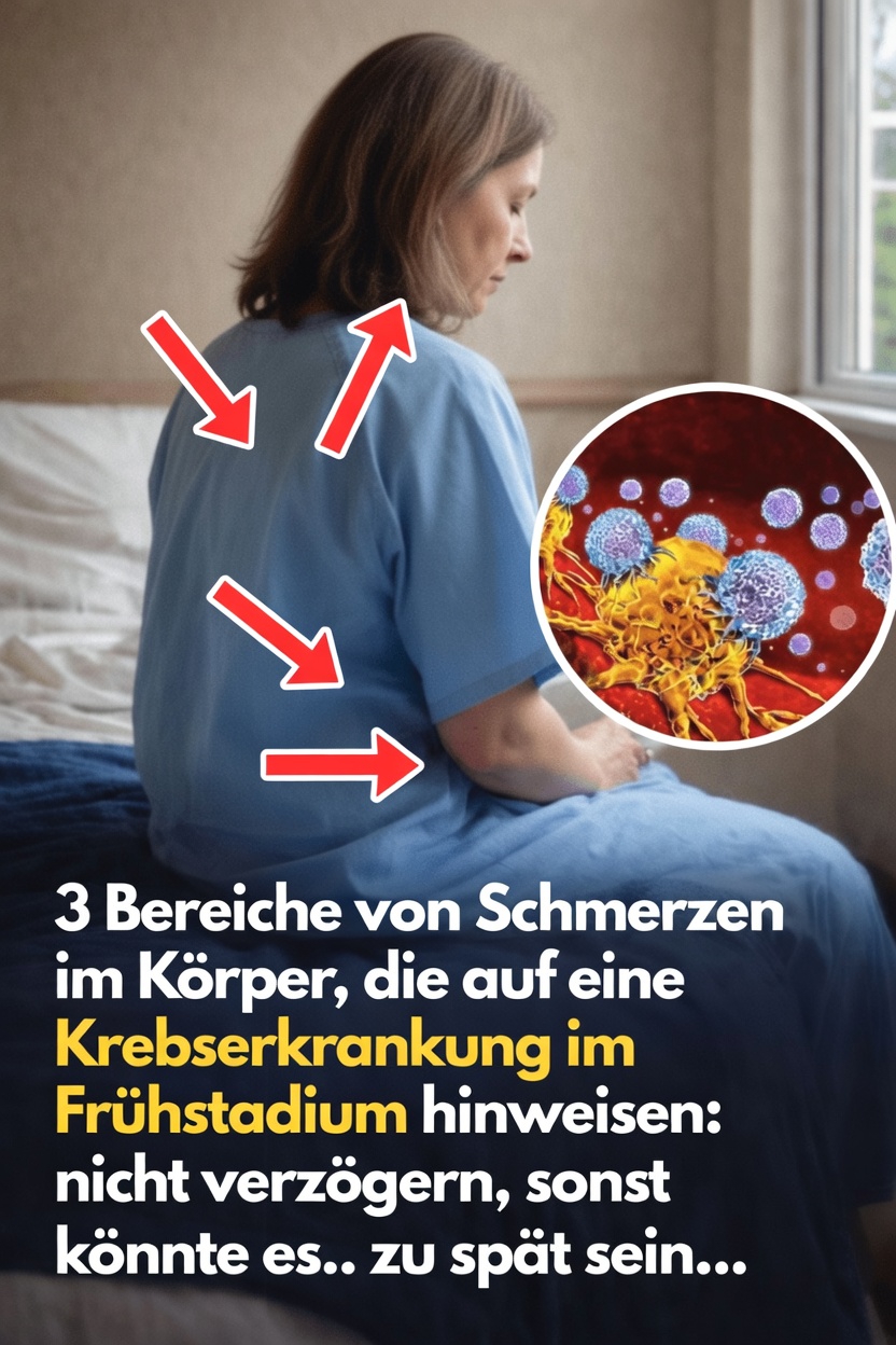 3 Körperbereiche mit anhaltenden Schmerzen, die frühe Warnzeichen für Krebs sein könnten (Ignorieren Sie sie nicht)