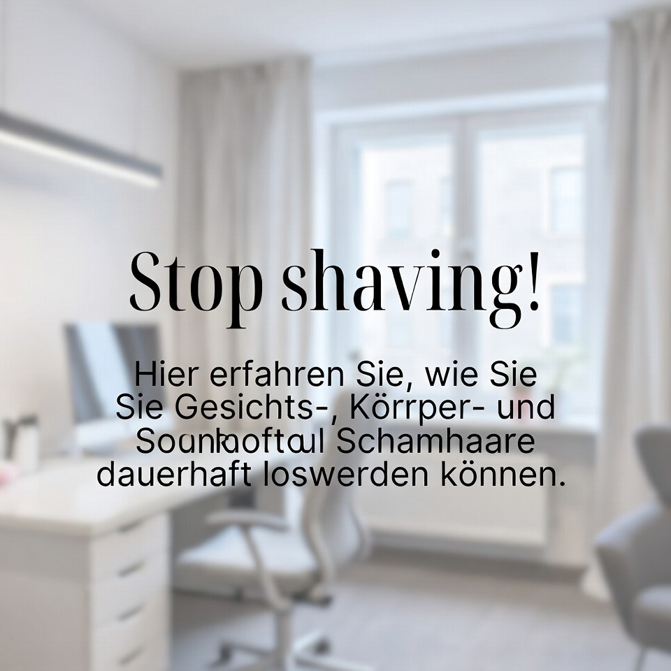 Hören Sie auf, sich zu rasieren! So werden Sie Gesichts-, Körper- und Schamhaare dauerhaft los