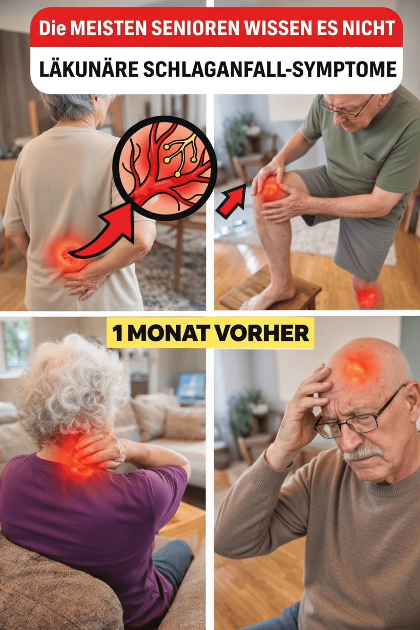 7 übersehene Warnzeichen eines lakunären Schlaganfalls bei Senioren über 60