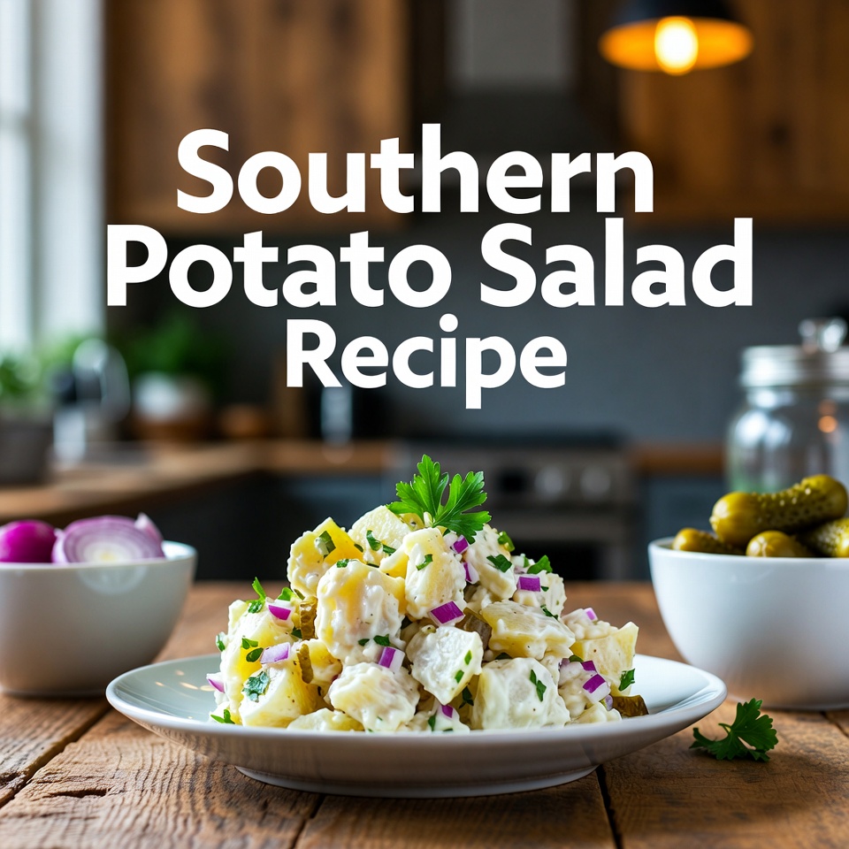 Rezept für Kartoffelsalat nach Südstaatenart