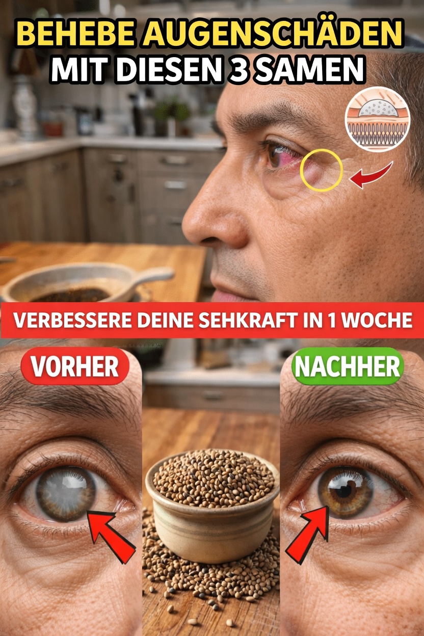 3 nährstoffreiche Samen, die mit zunehmendem Alter eine gesunde Sehkraft unterstützen können