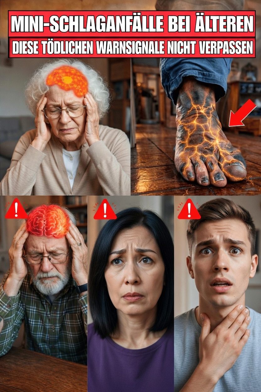 8 wichtige Warnzeichen für transitorische ischämische Attacken (TIAs) bei älteren Erwachsenen – warum Sie darauf achten sollten