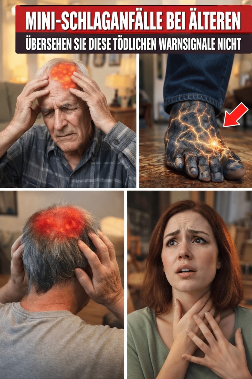 8 wichtige Warnzeichen für transitorische ischämische Attacken (TIAs) bei älteren Erwachsenen – warum Sie darauf achten sollten