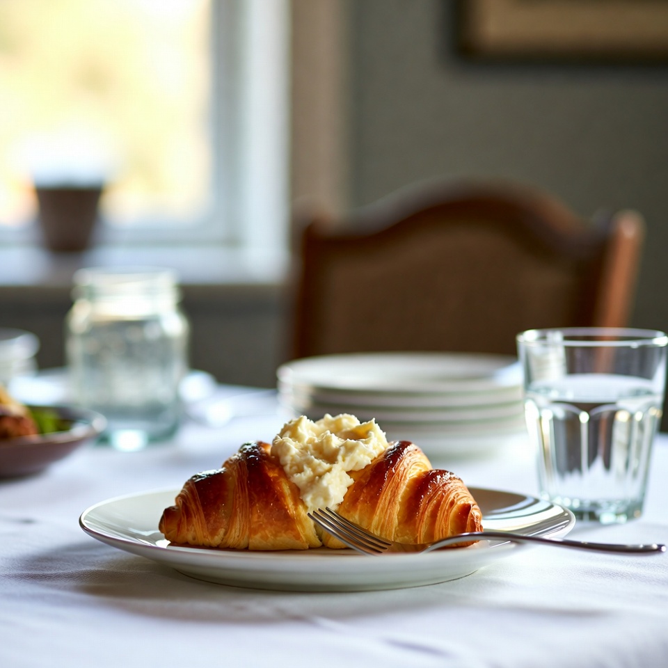 Cheesecake-Hörnchen-Auflauf