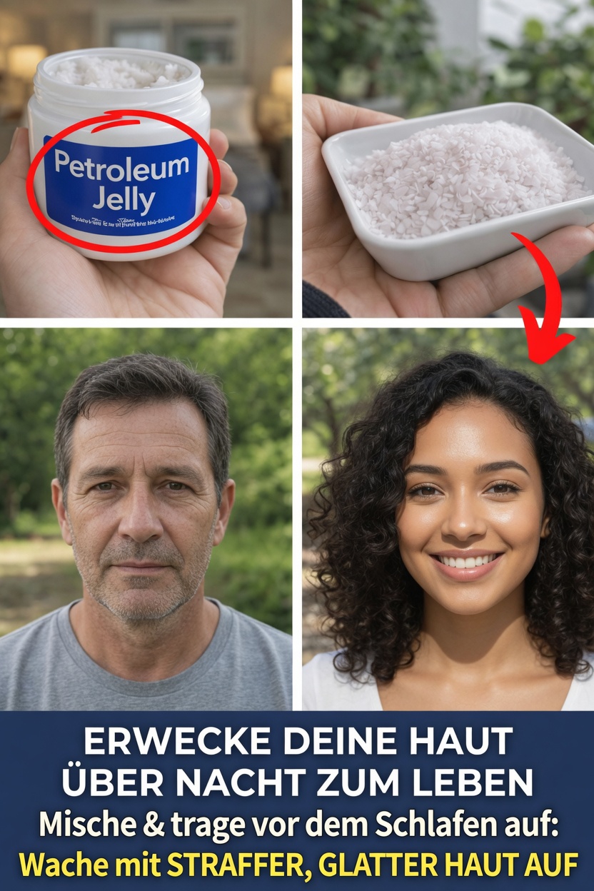 Ist das Mischen von Vaseline mit Salz eine gute Ergänzung für Ihre abendliche Hautpflegeroutine?