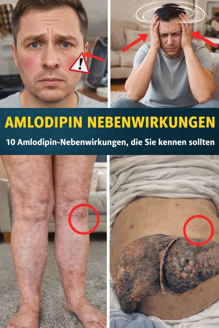 Was ist Amlodipin und warum verursacht es Nebenwirkungen?
