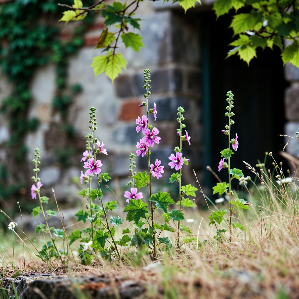 Gewöhnliche Malve: Das „Unkraut“, das Sie niemals entfernen sollten