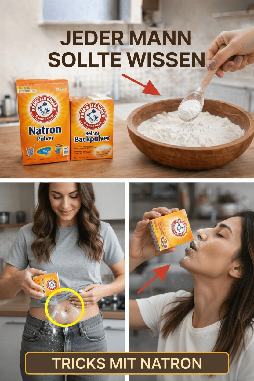 8 praktische Natron-Tipps, die jeder Mann für die tägliche Pflege und Hygiene kennen sollte