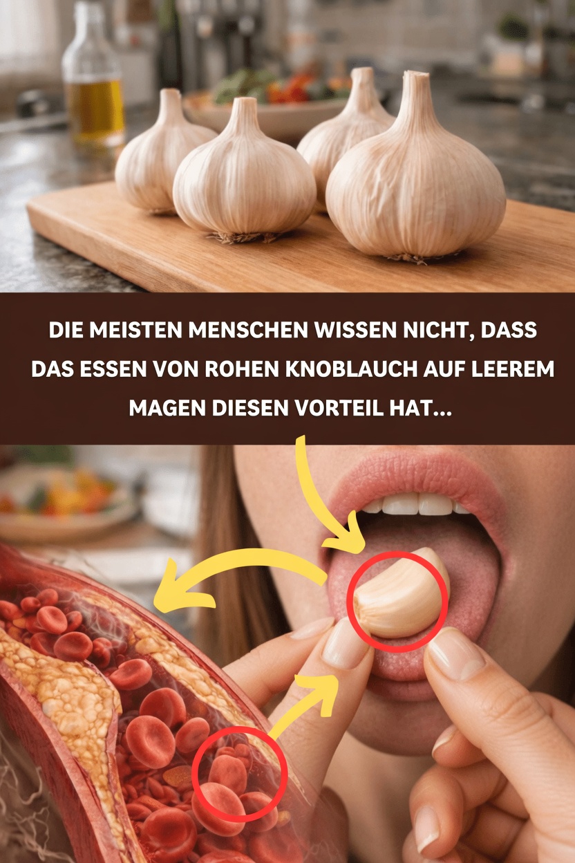 Die überraschenden Vorteile von rohem Knoblauch auf nüchternen Magen für Ihre tägliche Wellness-Routine
