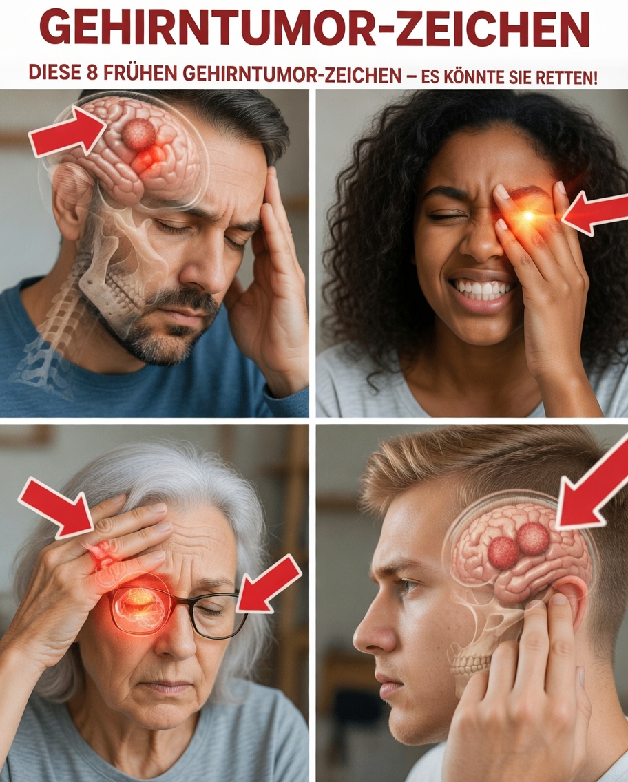 10 frühe Warnzeichen eines Hirntumors, die Sie niemals ignorieren sollten