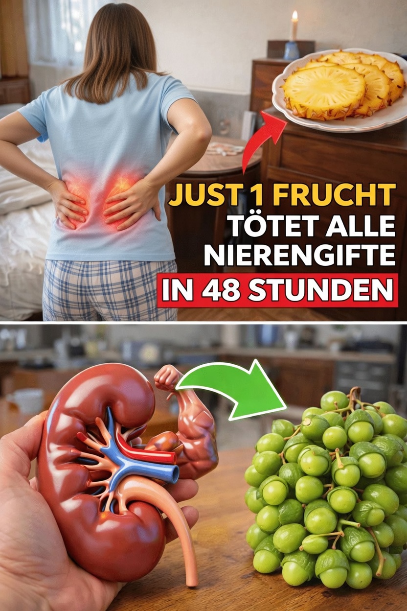 Die 4 besten Früchte, die Senioren vor dem Schlafengehen genießen können, um die Nierengesundheit über Nacht zu unterstützen