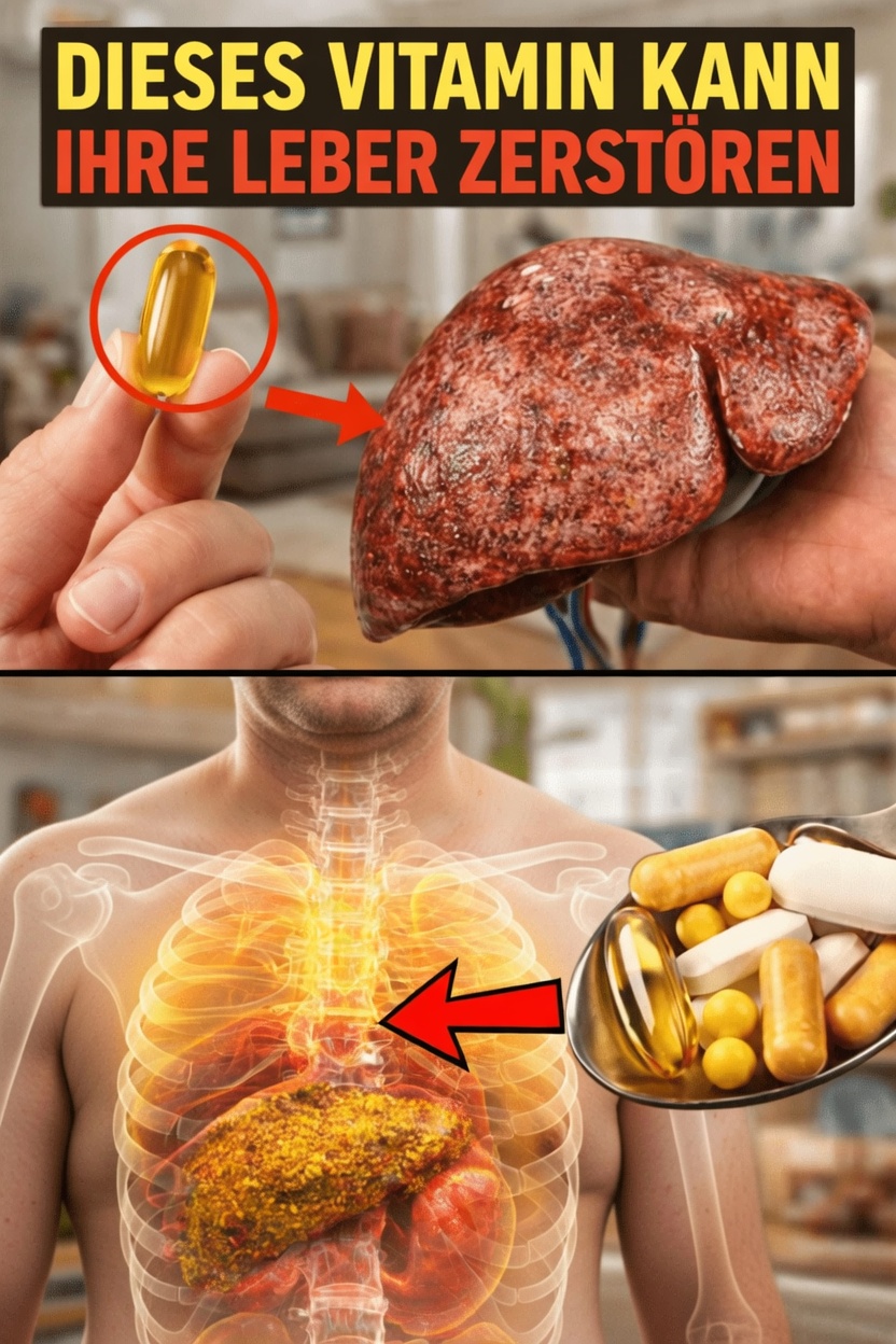 9 Vitamine und Nahrungsergänzungsmittel, die Ihrer Leber und Ihren Nieren unbemerkt schaden könnten