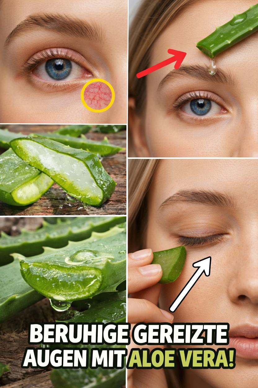 Aloe Vera für das Wohlbefinden der Augen: Alltägliche Gewohnheiten, um Rötungen, Trockenheit und tägliche Reizungen sicher zu lindern