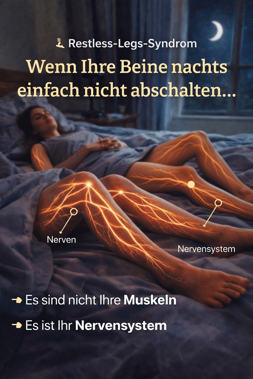 Das Restless-Legs-Syndrom in der Nacht verstehen und sanfte Gewohnheiten, die einen besseren Schlafkomfort unterstützen können