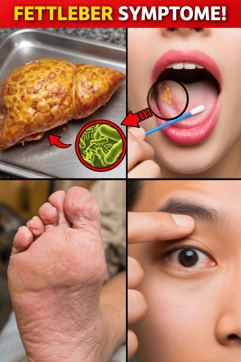 Bemerken Sie diese subtilen Anzeichen, die auf eine Fettleber hindeuten könnten?