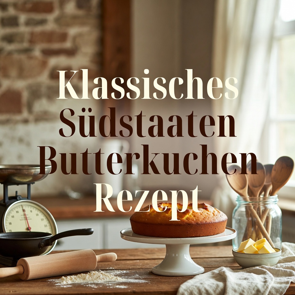 Klassisches Südstaaten-Butterkuchen-Rezept