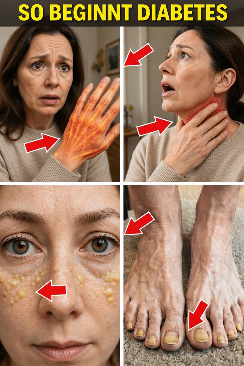 Frühe Warnzeichen von Diabetes: Subtile Veränderungen in Ihrem Körper, die Sie bemerken sollten