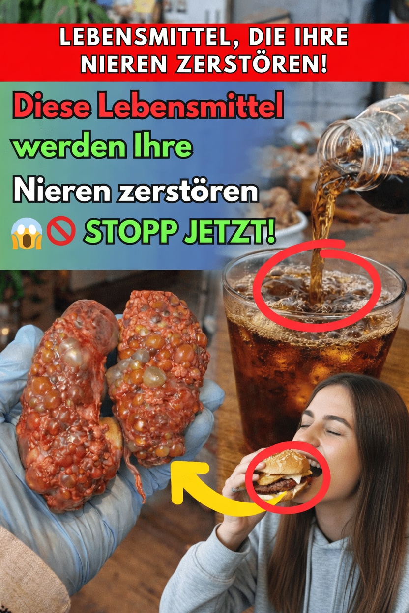 Belasten diese alltäglichen Lebensmittel Ihre Nieren zusätzlich? Entdecken Sie, worauf Sie achten sollten