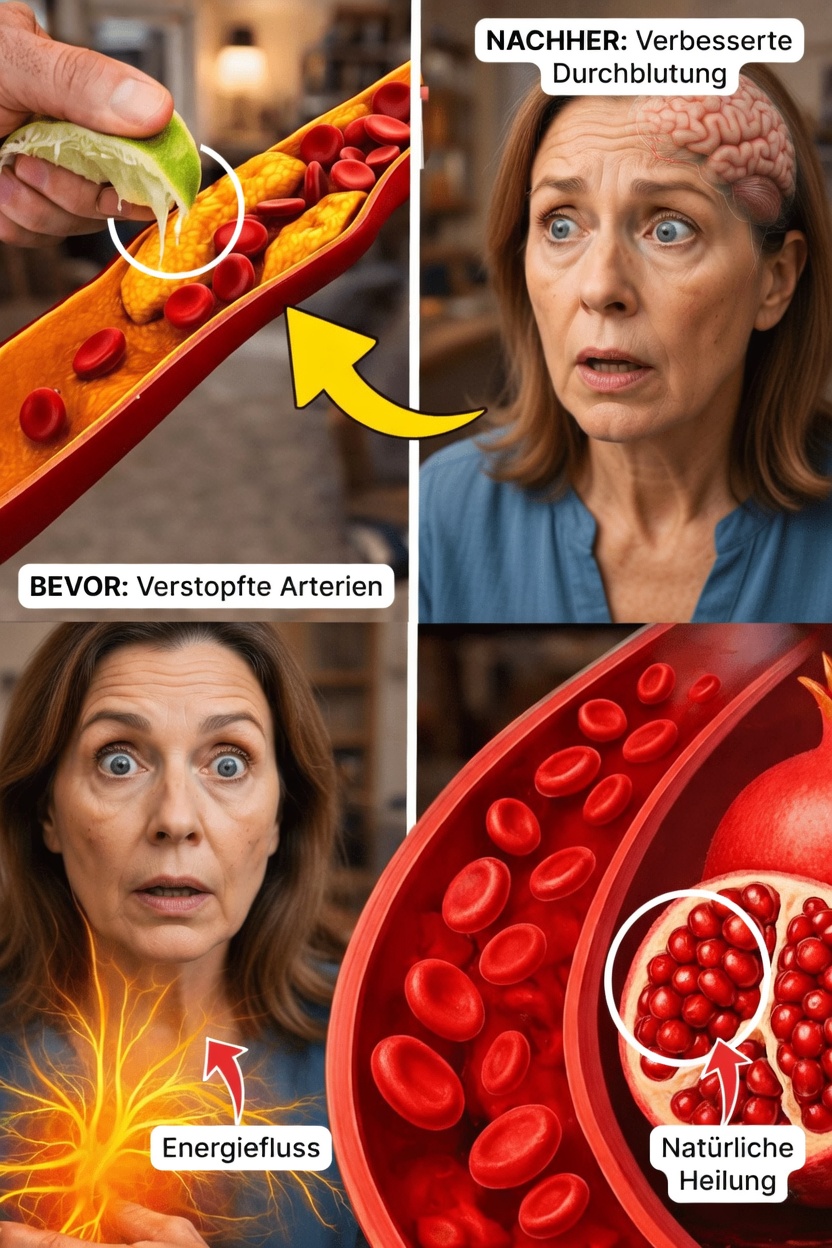 Granatapfel: Eine überraschende Frucht, die gesunde Blutgefäße und die Herzfunktion unterstützen kann