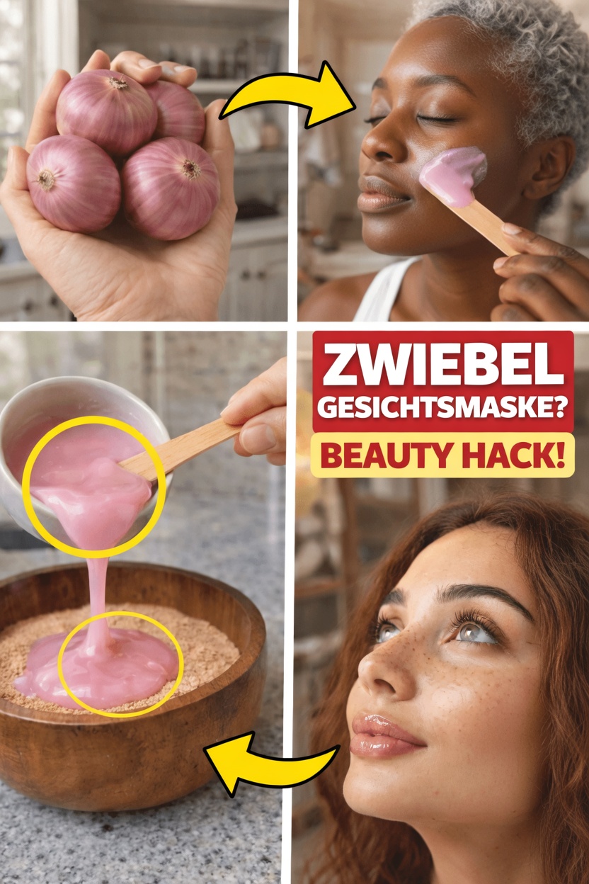 Entdecken Sie die überraschenden Wege, wie Saft aus roten Zwiebeln Ihren Weg zu glatterer, strahlender aussehender Haut unterstützt