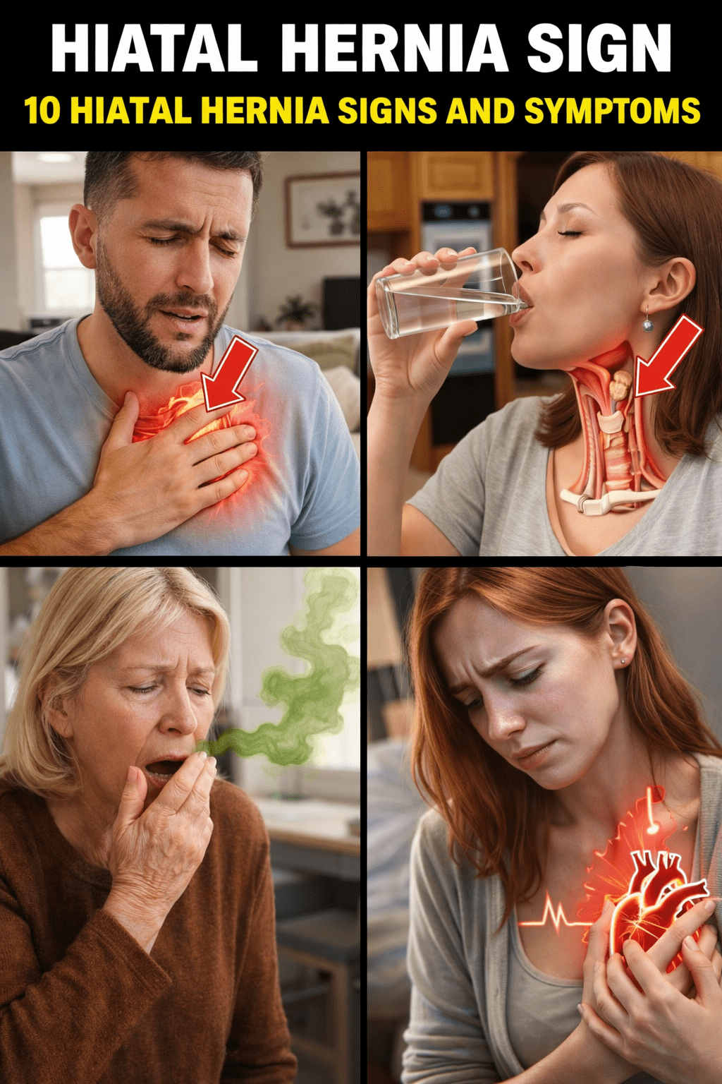 10 überraschende Anzeichen eines Zwerchfellbruchs, die Sie vielleicht ignorieren