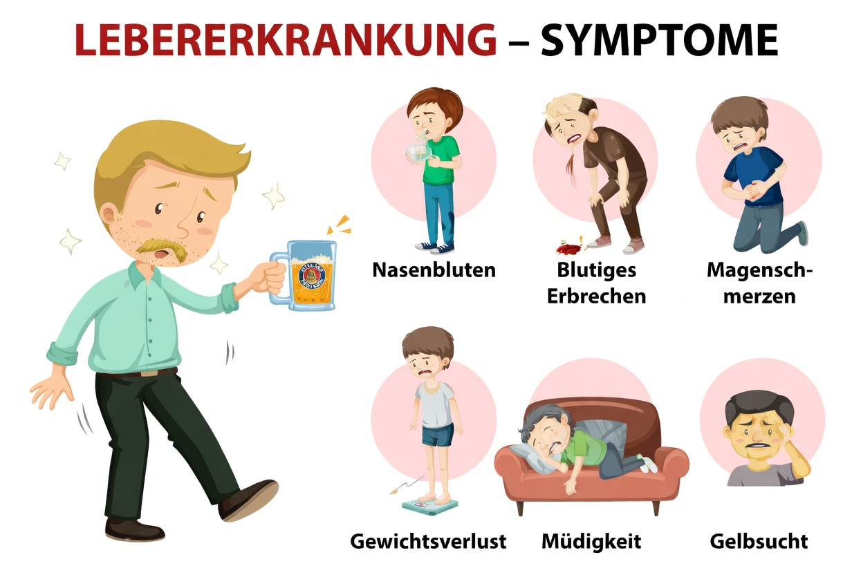 10 frühe Warnzeichen einer Fettleber, auf die Sie achten sollten