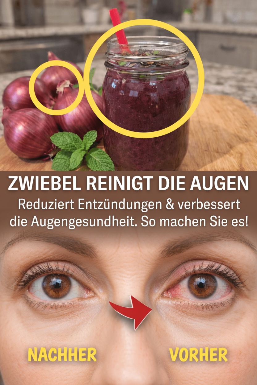 Verbessern Sie Ihre Sehkraft auf natürliche Weise zu Hause: Wie Zwiebeln die Gesundheit und Klarheit der Augen unterstützen können