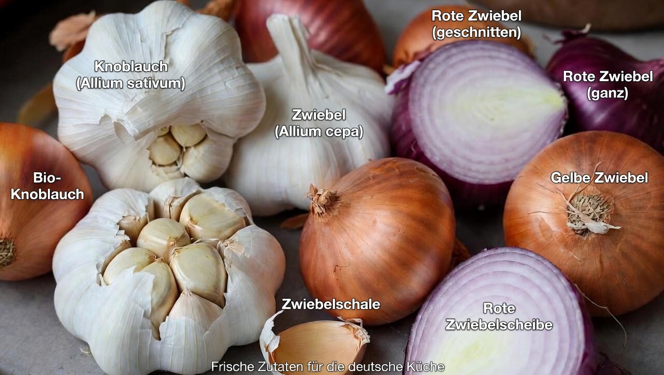 Natürliche Wege zur Unterstützung der Venengesundheit: Die Rolle von Knoblauch und Zwiebeln in Alltagsgewohnheiten