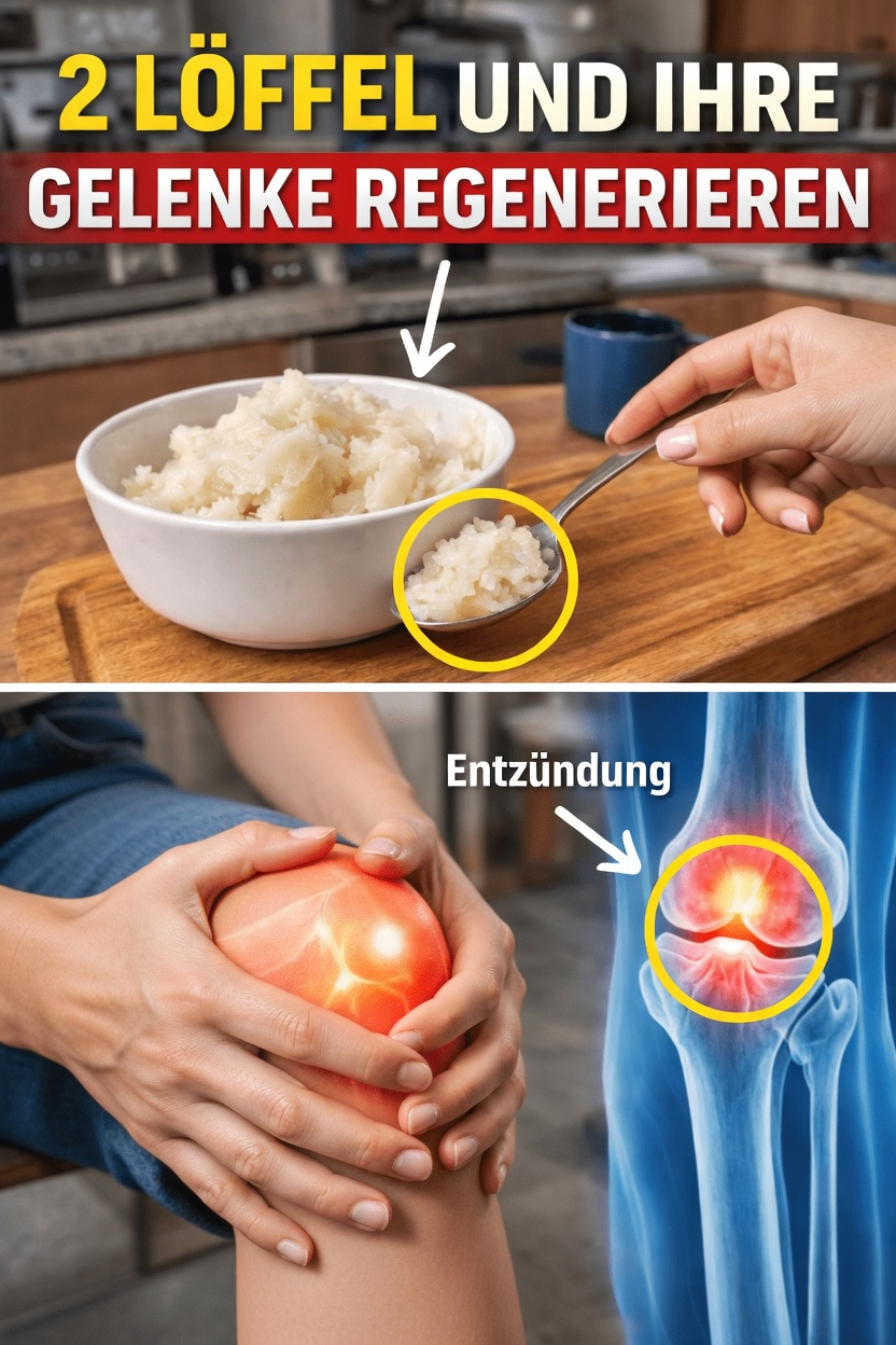 97 Jahre alter Orthopäde enthüllt: NUR 1 Lebensmittel baut KNIEKNORPEL in 24 Stunden wieder auf!