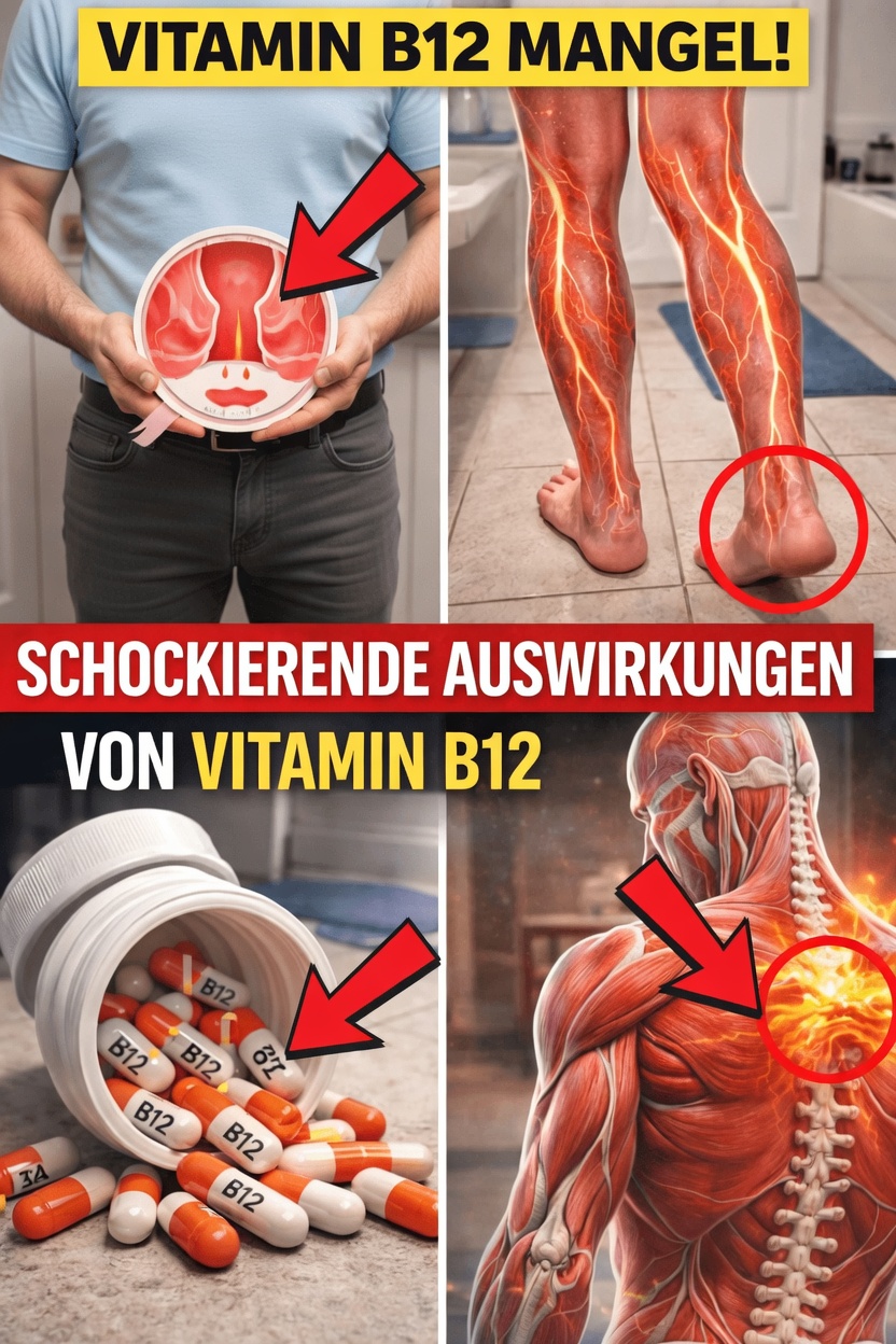 8 Ungewöhnliche Anzeichen dafür, dass Ihr Körper möglicherweise mehr Vitamin B12 braucht