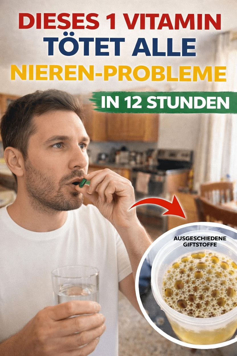 Top 3 Vitamine, die die Nierengesundheit unterstützen und helfen können, Eiweiß im Urin zu regulieren